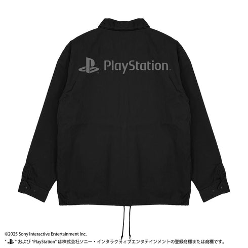 『プレイステーション』T/Cコーチジャケット for PlayStation ブラック L